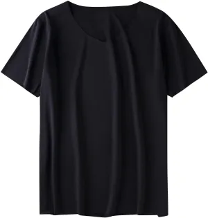 Mens Athletic Shirts Short Sleeve V Neck Quick Dry T-Shirts Workout Soft Moisture Wicking Running Gym Casual Tee Tops