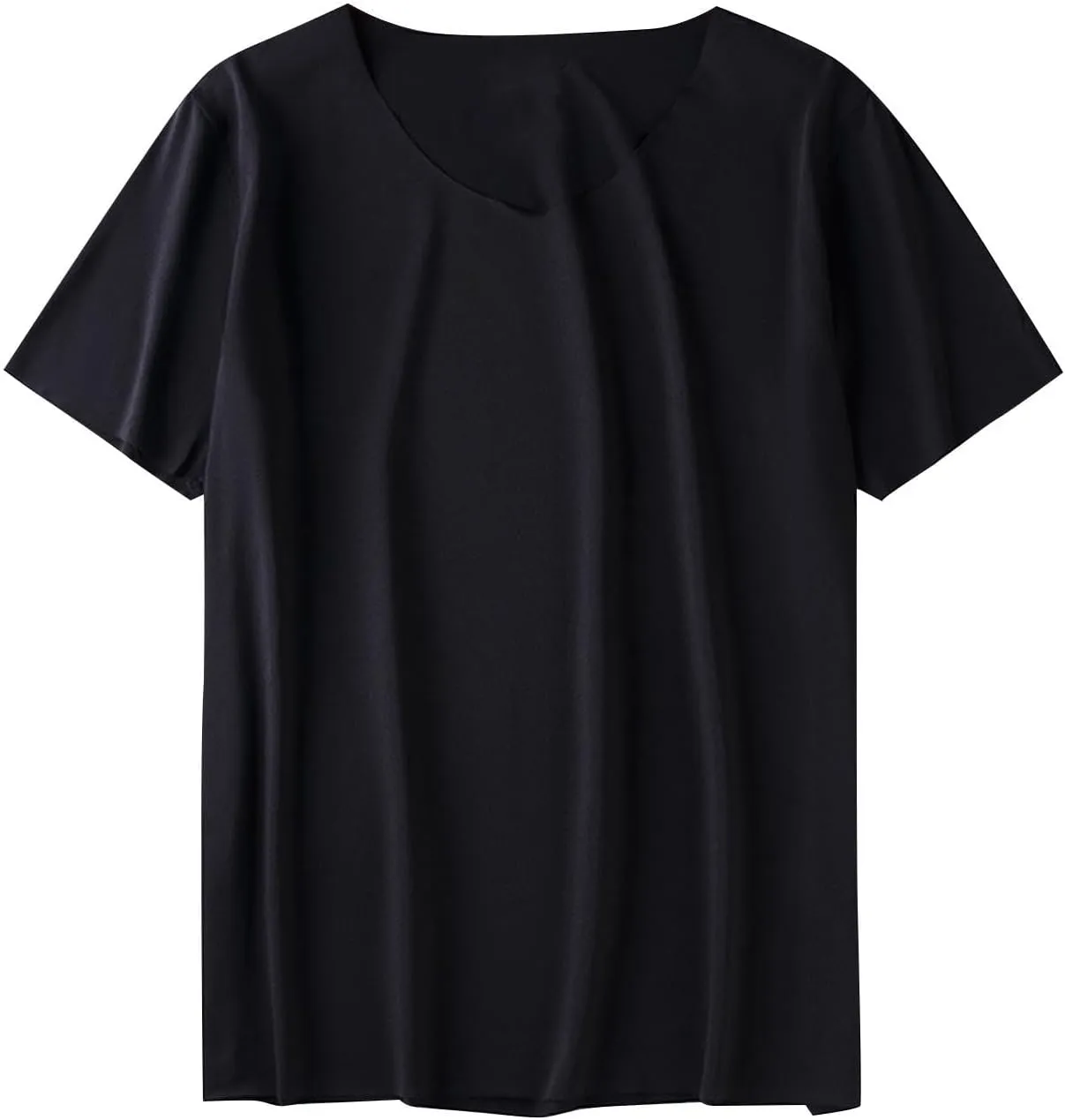 Mens Athletic Shirts Short Sleeve V Neck Quick Dry T-Shirts Workout Soft Moisture Wicking Running Gym Casual Tee Tops