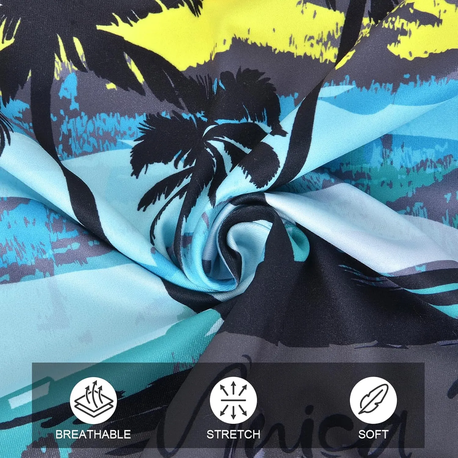 Mens Beach Tank Tops Sleeveless Shirts for Men Summer Hawaiian Graphic Mens Tank Top Workout Gym Shirts Palm Tree Tops
