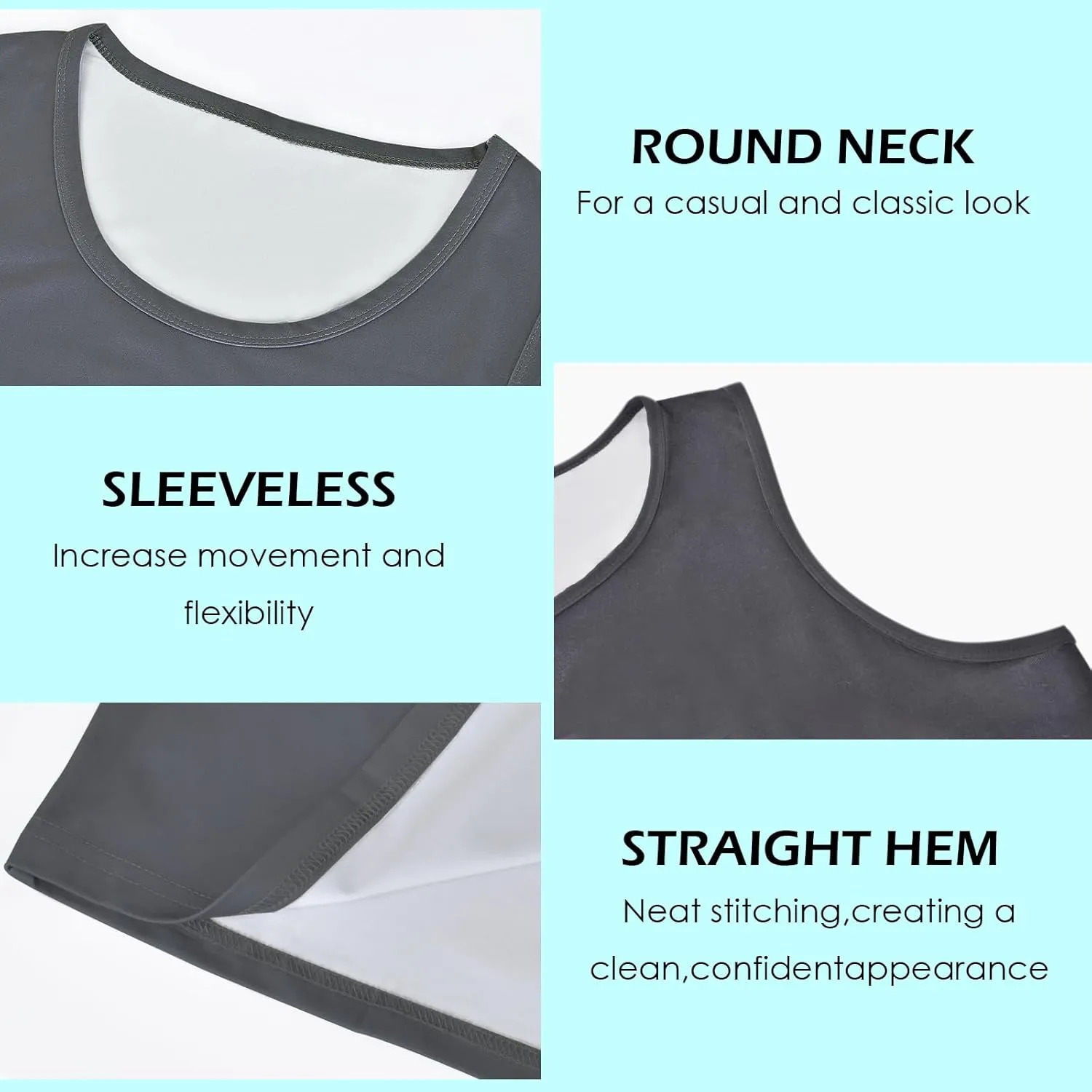 Mens Beach Tank Tops Sleeveless Shirts for Men Summer Hawaiian Graphic Mens Tank Top Workout Gym Shirts Palm Tree Tops