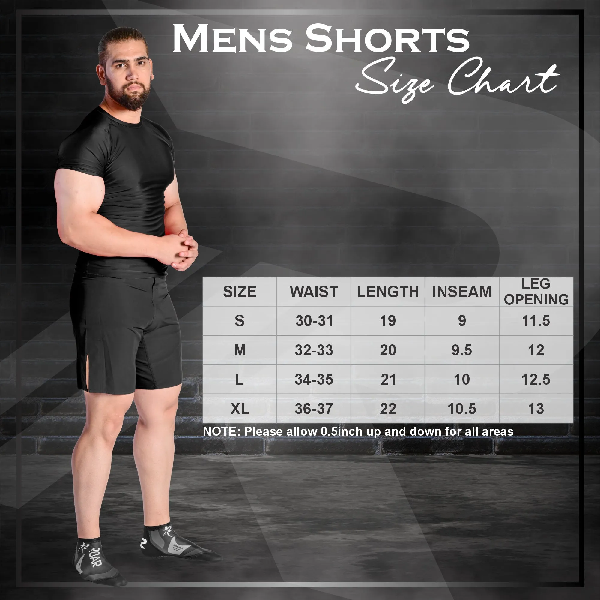 Men's Blue MMA Shorts