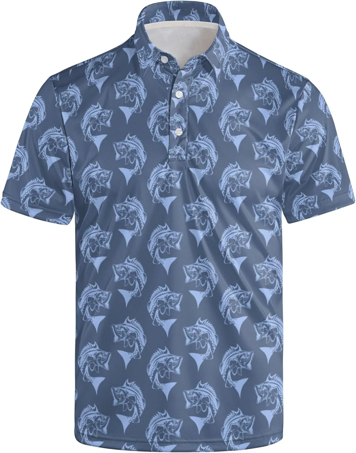 Men's Golf Shirts Short Sleeve Polo Shirts for Men Performance Moisture Wicking Dry Fit Golf Polo Shirts