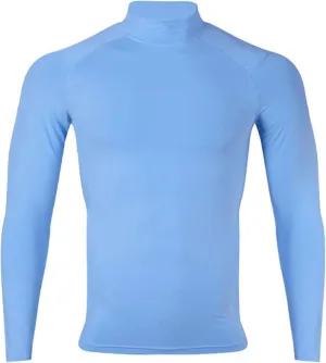 Men's Long Sleeve Compression Rash Guard Mock Neck Swimming Shirts UPF 50  Quick Dry Athletic Workout T-Shirts