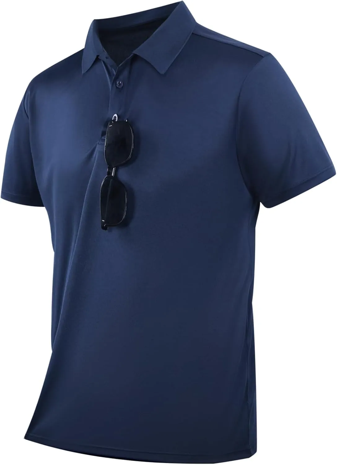Mens Polo Shirts Short Sleeve,1 Pack/5 Pack Quick Dry Moisture Wicking Polos Workout Golf Shirts for Men