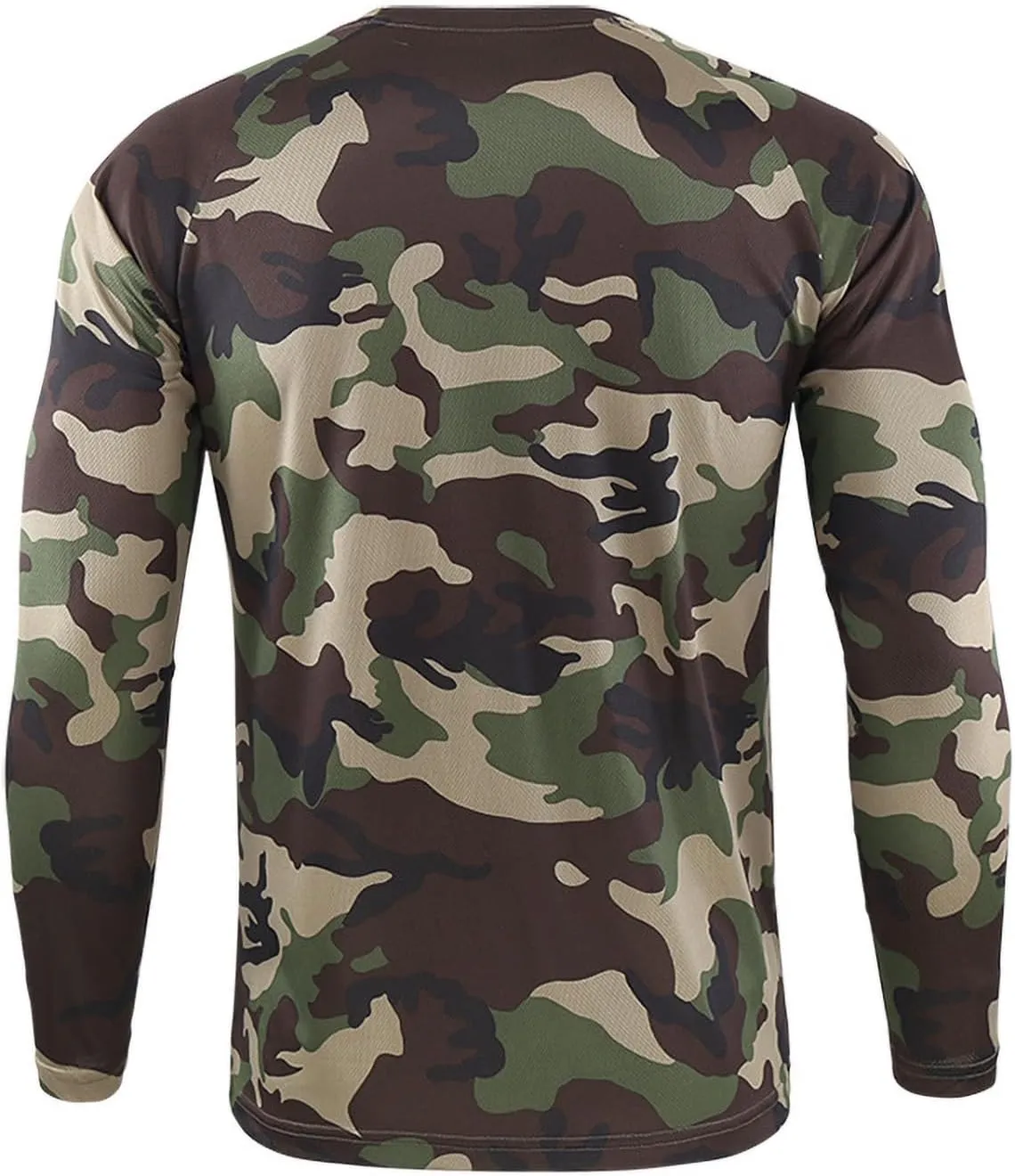 Men's Quick Dry Long Sleeve Shirts for Men Moisture Wicking Athletic Cycling Jersey Tactical T-Shirts