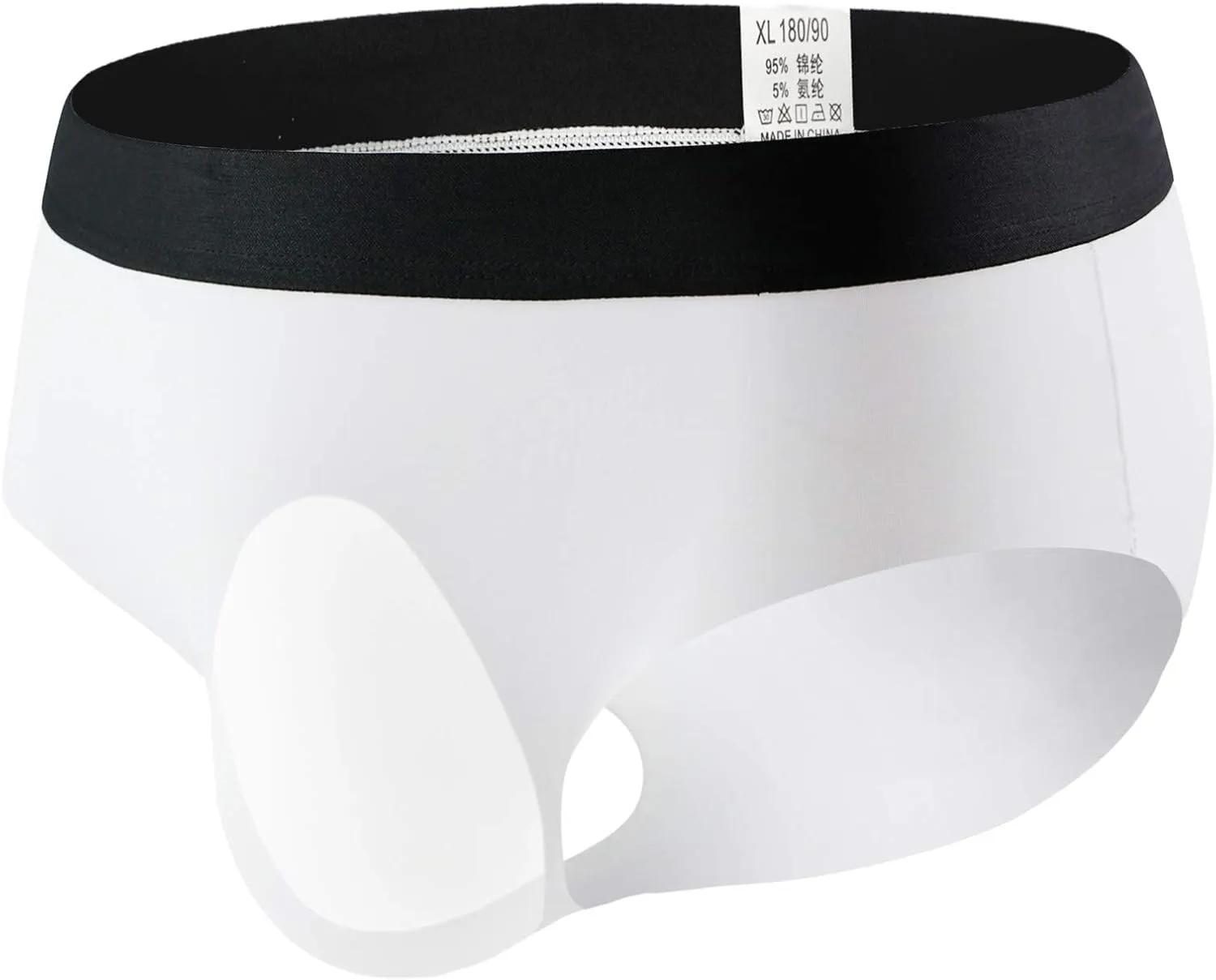 Mens Underwear Men's Sexy Underwear Regular Long Mid-Rise Boxer Brief