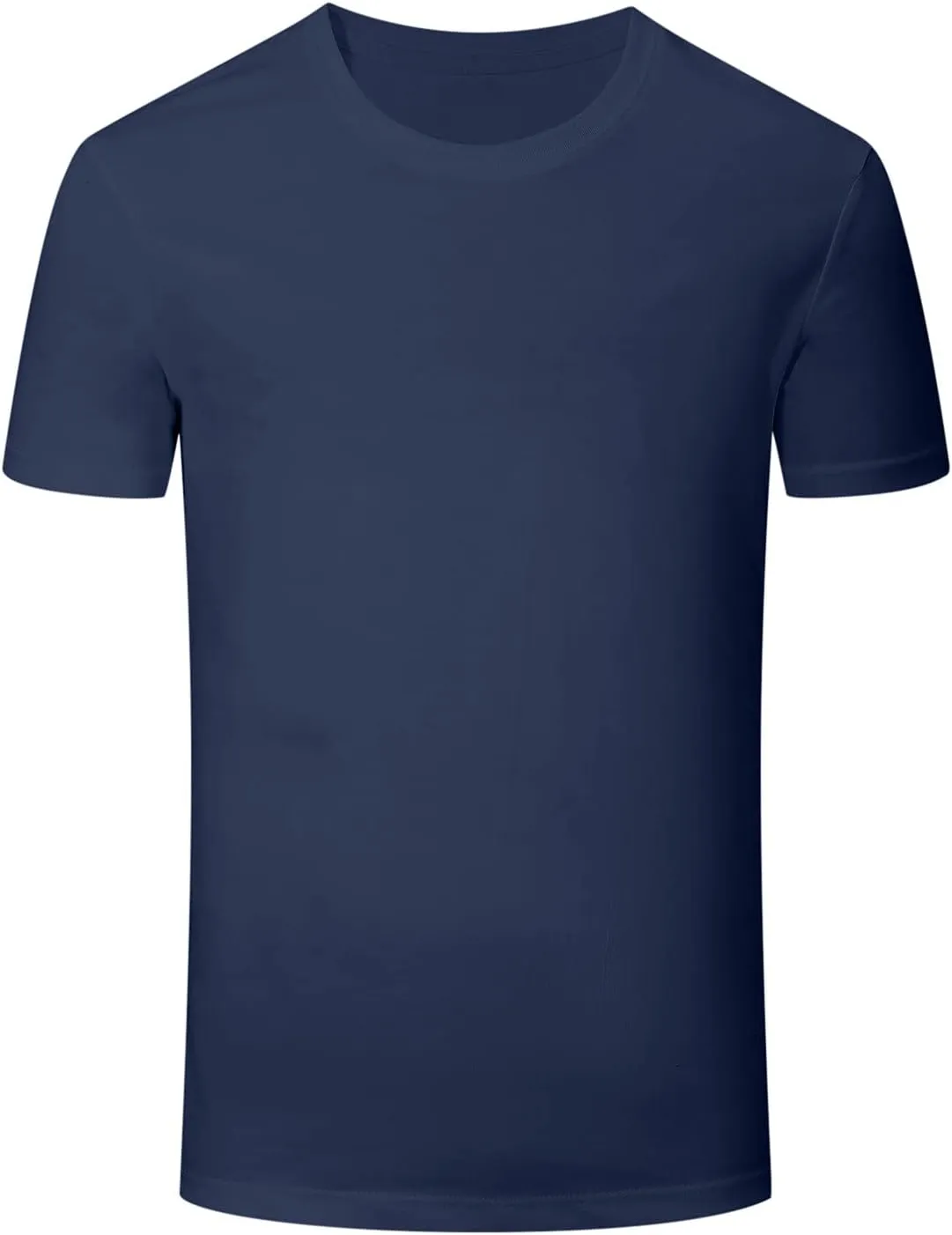 Men's Waterproof Quick Dry T-Shirt Summer Casual Short Sleeve Crewneck Tee Tops Running Gym Active Performance Shirts