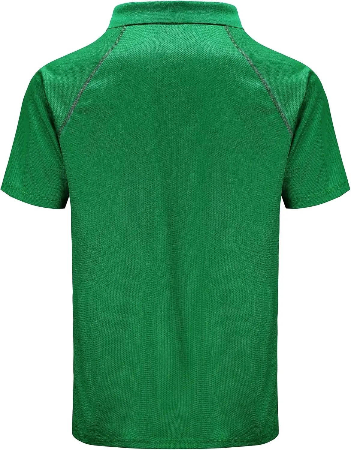 MOHEEN Men's Golf Shirts Short Sleeve Moisture Wicking Polo T-Shirts Athletic Quick Dry Fit Performance Collared UPF 50 
