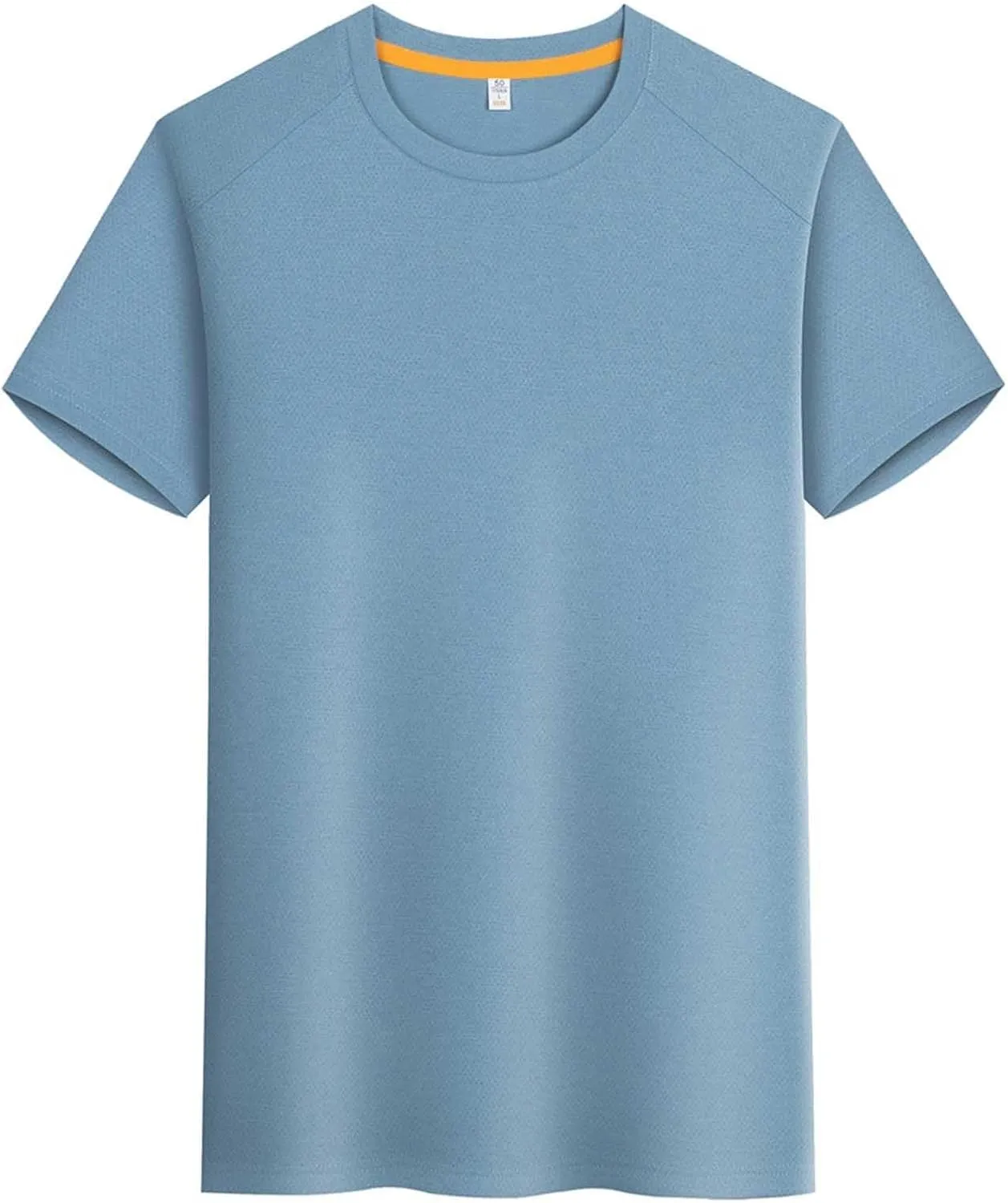 Moisture Wicking Shirts for Men Quick Dry Workout Shirt Short Sleeve Athletic Running Gym T-Shirt Crewneck Lightweight