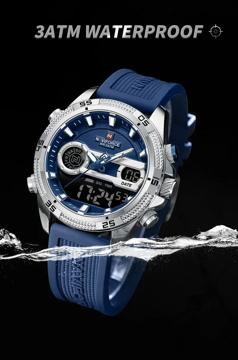 NAVIFORCE Military Sports Watch
