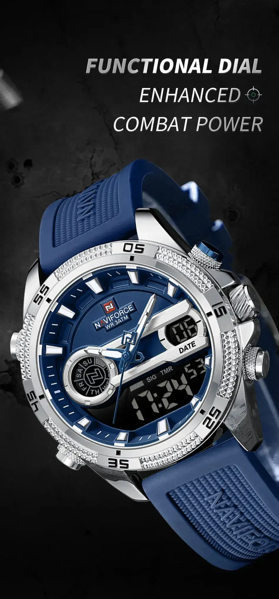 NAVIFORCE Military Sports Watch