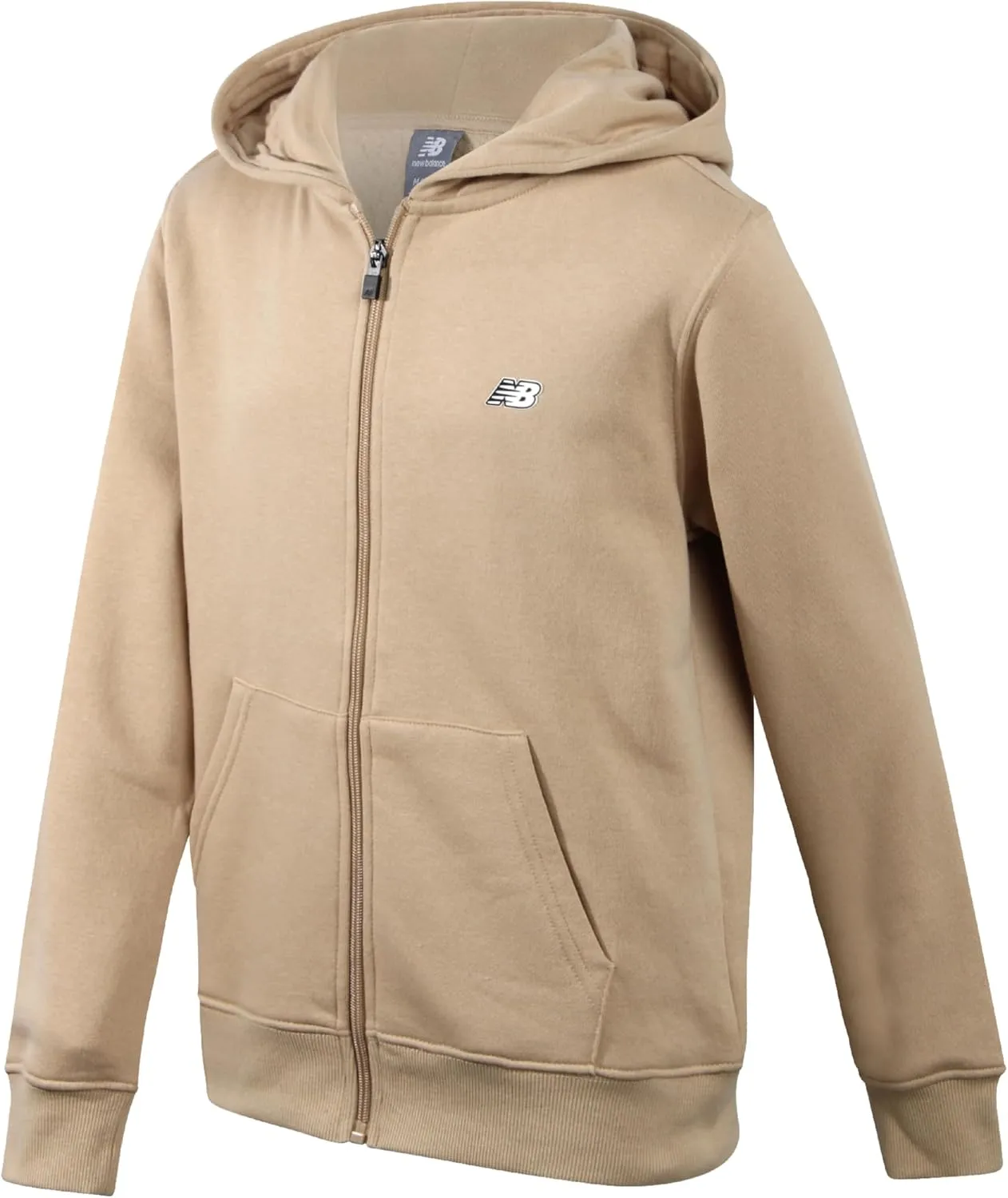 New Balance Boys' Active Sweatshirt - Zip-Up Fleece Hoodie - Performance Activewear for Boys (8-20)