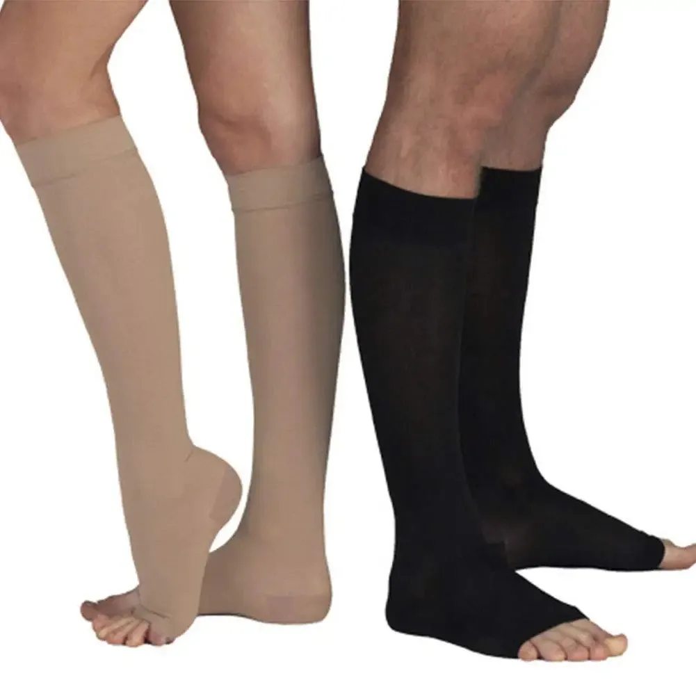 Open Toe Knee High Calf Compression Socks (U CARE)