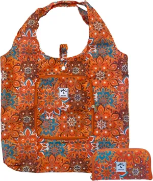 Pacca Packable Travel Tote for Women | Small Foldable, Reusable Shoulder Bag for Beach, Grocery, Shopping, Cruise, Resort