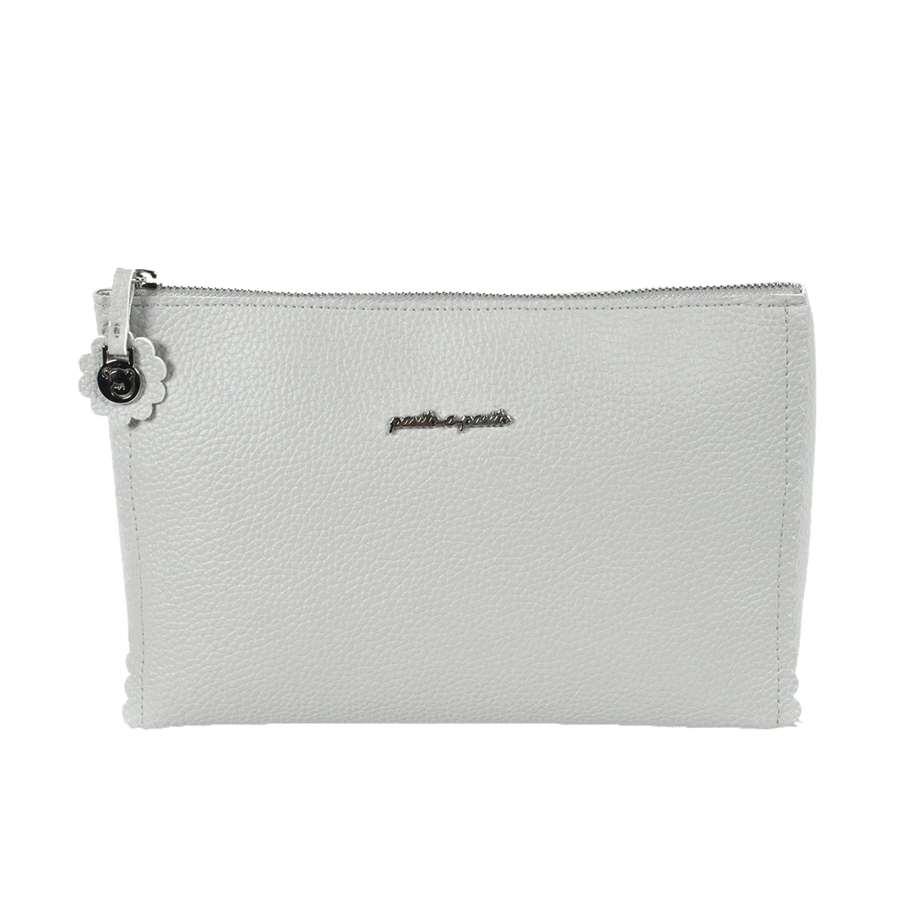 Pasito a Pasito Biscuit Grey Travel Essentials Pouch