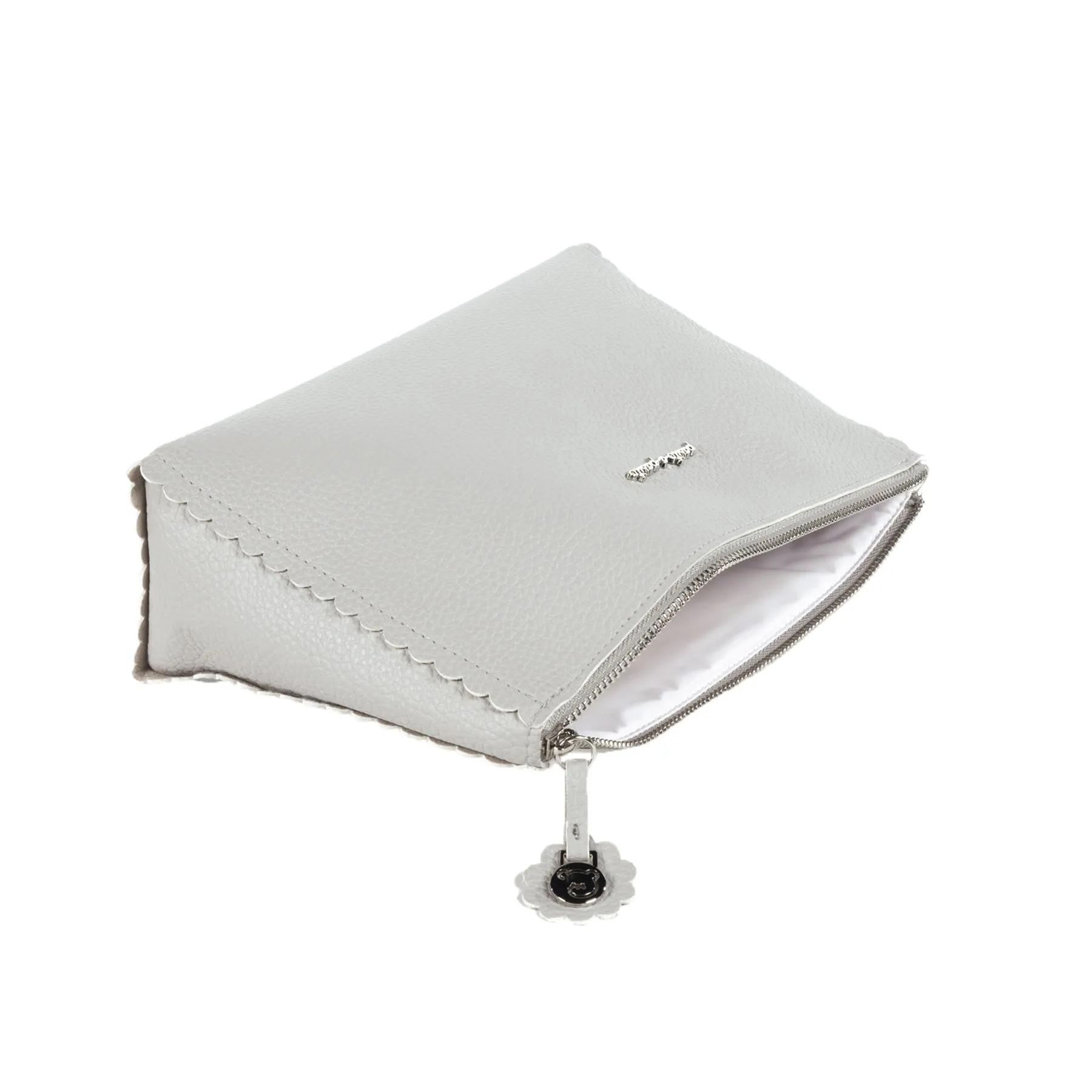 Pasito a Pasito Biscuit Grey Travel Essentials Pouch