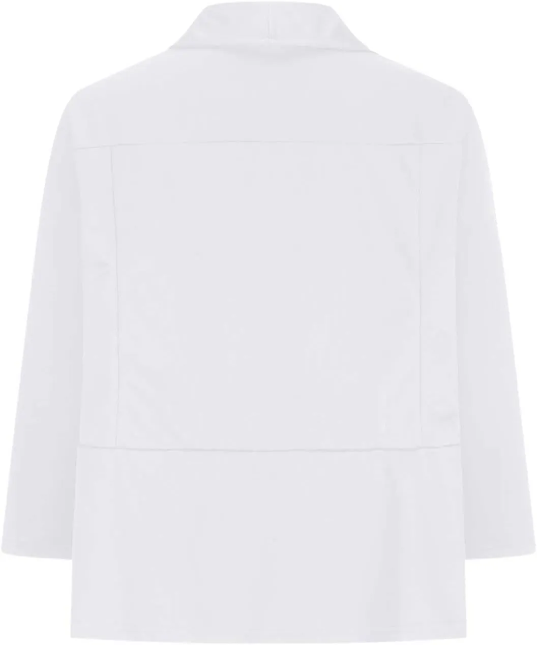 Plus Size Cardigan for Women 3/4 Sleeve Casual Open Front Lightweight Ruffled Hem Cover Up Jacket Coat Solid Color