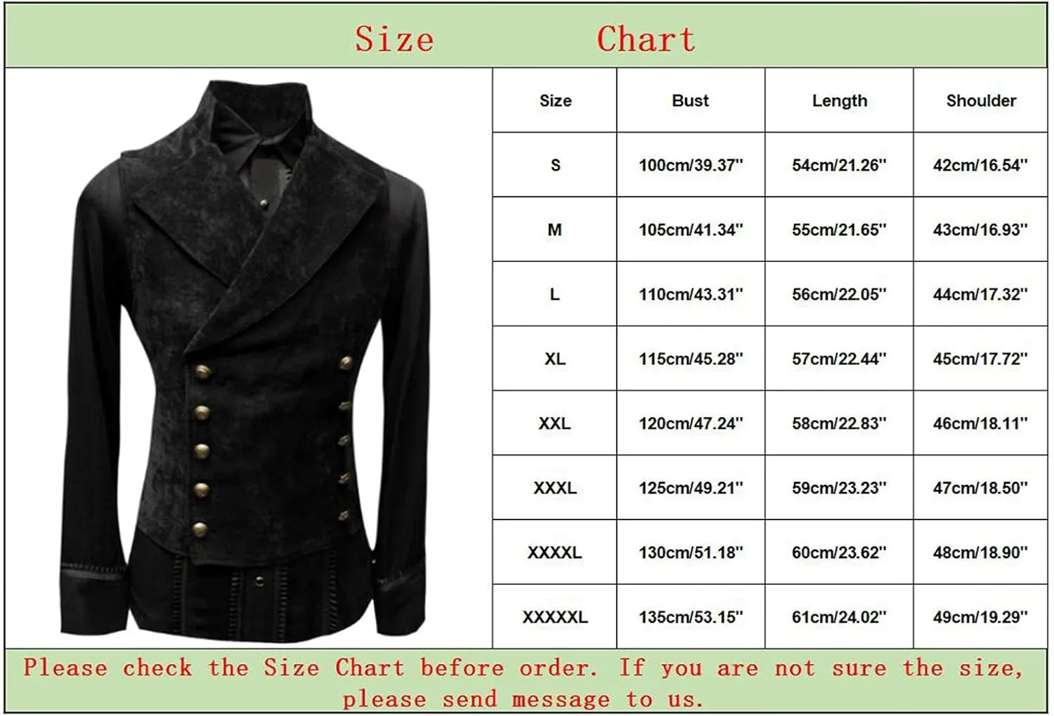 QWENTMTNTY Mens Faux Leather Suede Suit Vest Slim Double Breasted Gothic Victorian Waistcoat Lapel Collar Down Vest Jackets