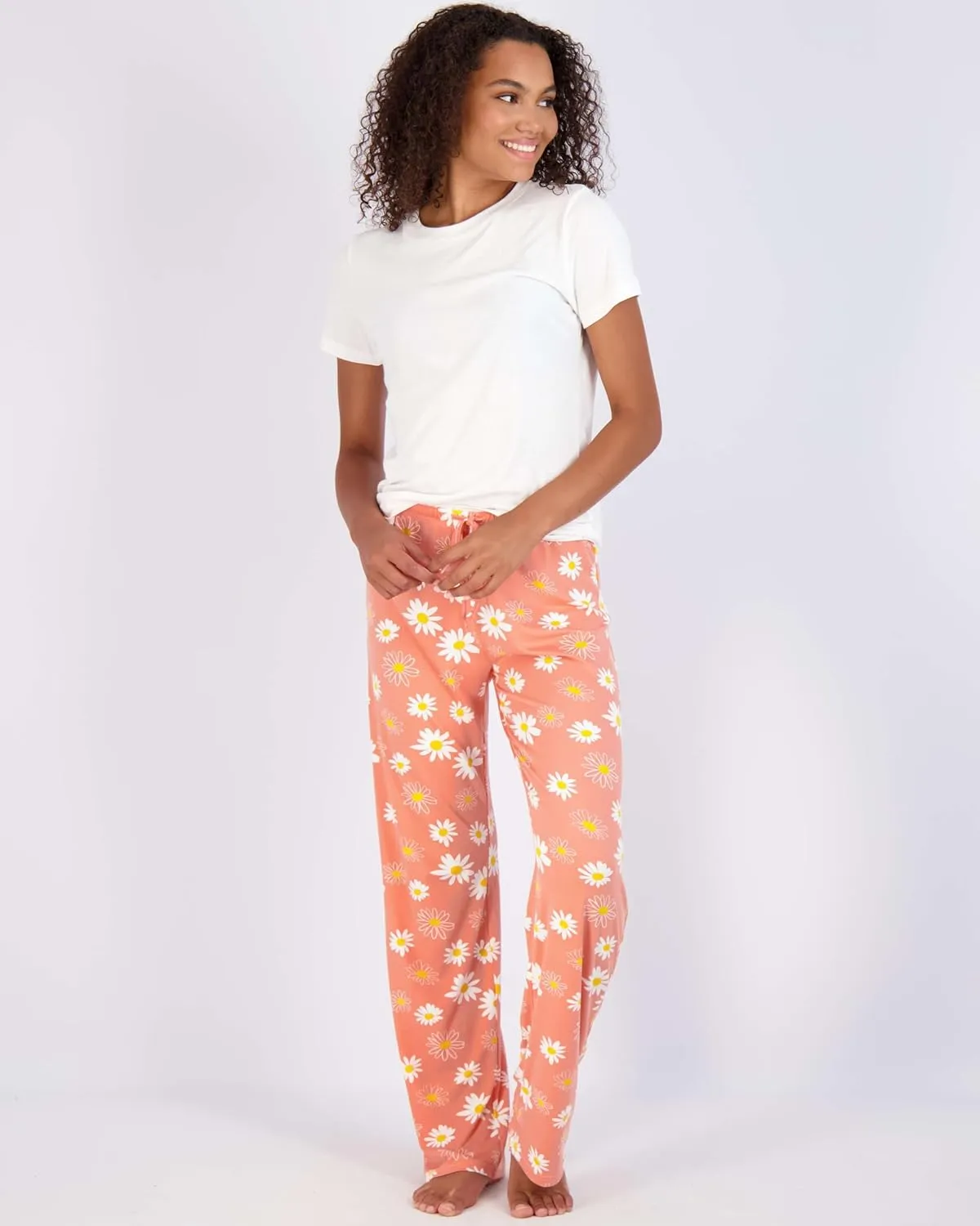 Real Essentials 3 Pack: Womens Ultra-Soft Comfy Pajama Lounge Pants Sleepwear (Available in Plus Size)