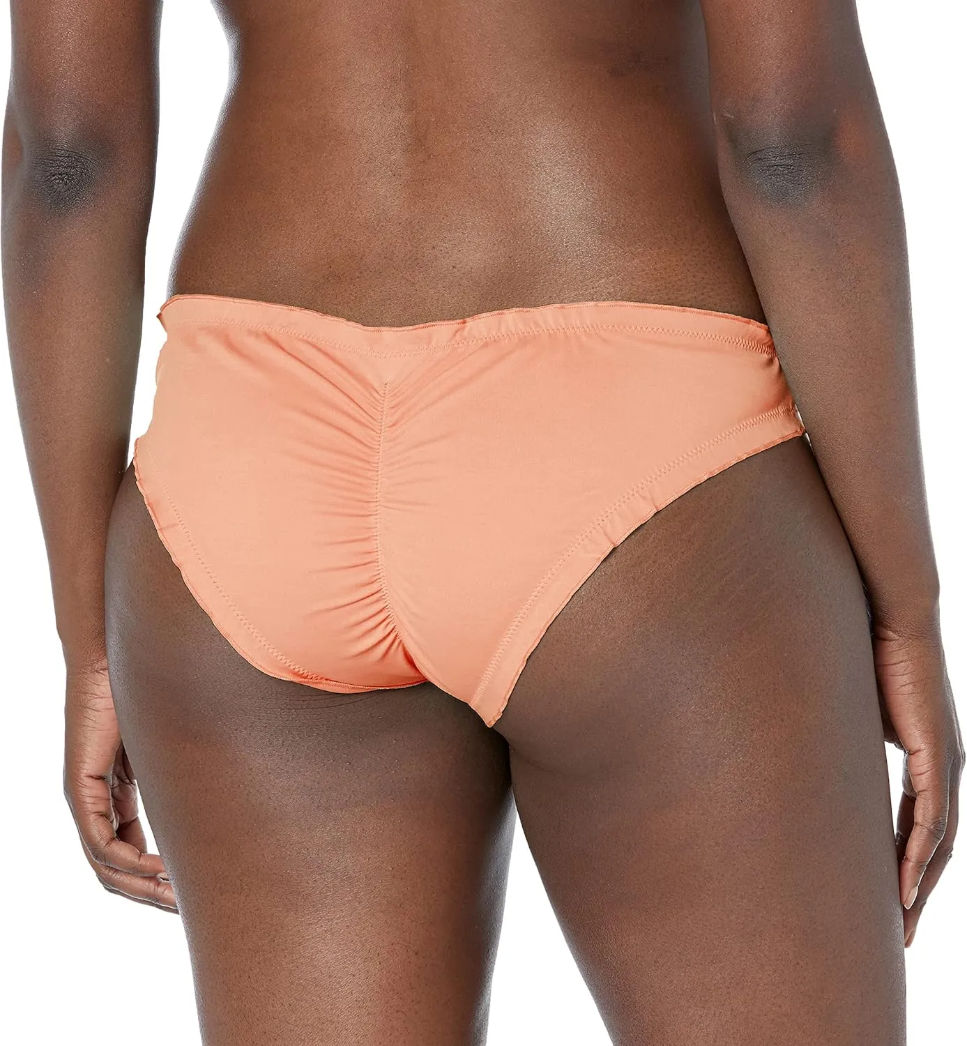 Smart & Sexy Women's Ruffled Swimwear Bikini Bottom  Ruched Back for Shaping and Style