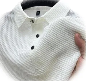 Soulona Shirt, Soulona Katana Shirt, Men's Short Sleeve Solid Stretch Pique Polo Tshirt Quick Dry Casual Workout Tops