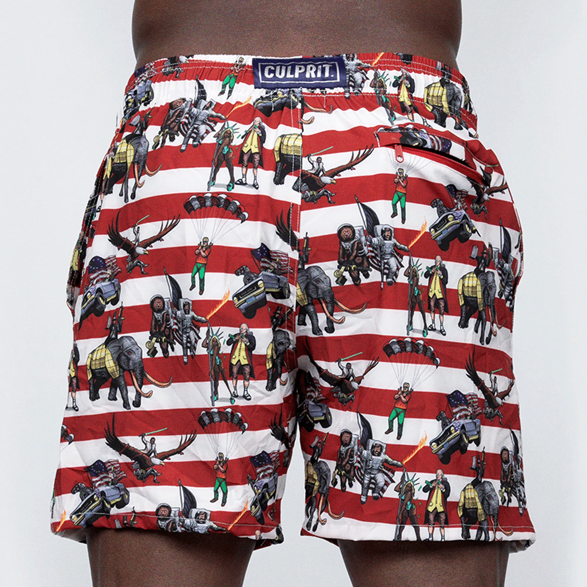 Swim Trunks: Team America
