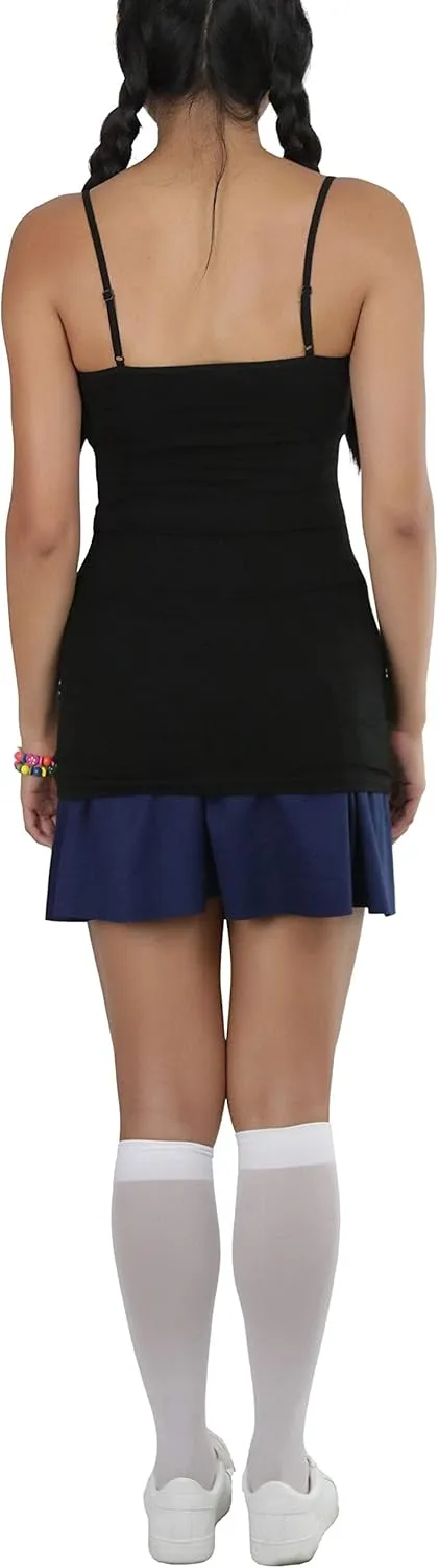 ToBeInStyle Girl's Cotton Long Layering Camisole w/Built-in Shelf Training Bra