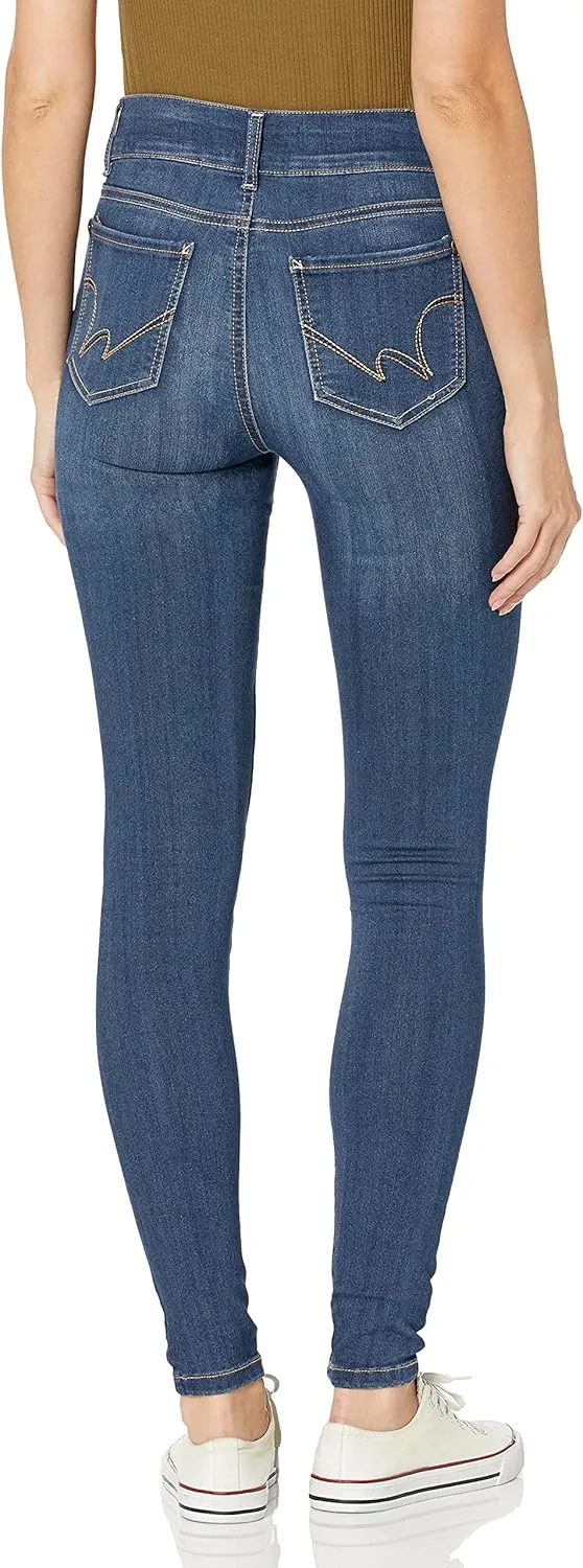 WallFlower Women's Ultra Fit Mid-Rise Insta Soft Denim Juniors Jeans (Also Available in Plus Sizes)