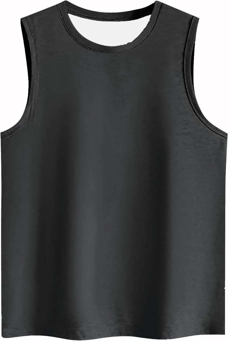 Womens Cute Tank Tops Trendy Sleeveless Oversized Tee Scoop Neck Soft Loose Casual 2025 Summer Flowy Shirts