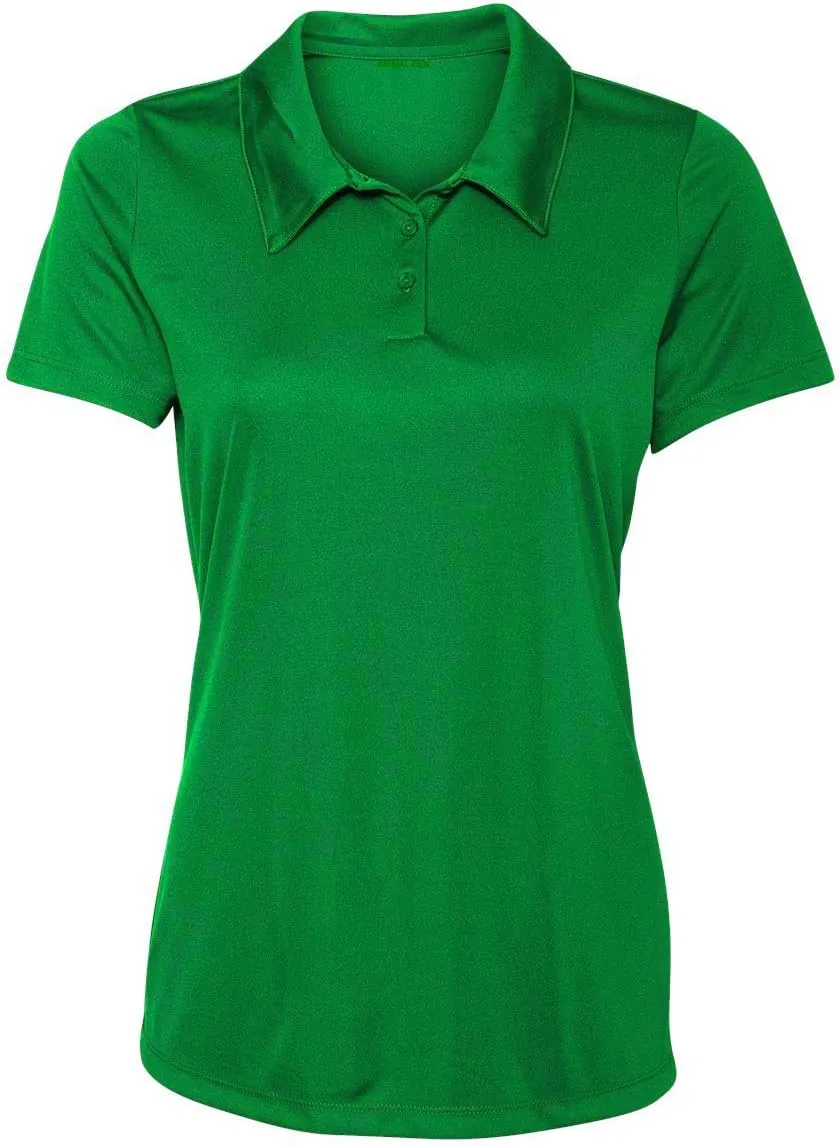 Women's Dry-Fit Golf Polo Shirts 3-Button Golf Polo's in 20 Colors XS-3XL Shirt