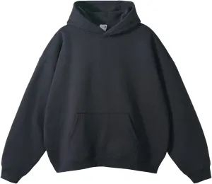 Womens Fall Winter Oversized Loose Basic Solid Hoodies Unisex Thick Sweatshirts Pullover Fleece Sweaters
