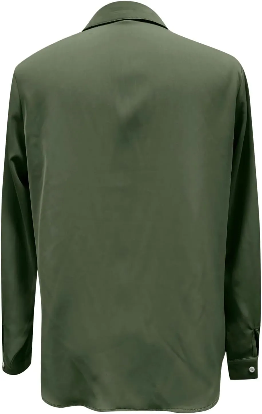Womens UPF 50  Sun Protection Fishing Shirt Quick Dry Button Down Long Sleeve Shirts Solid Color Outdoor Travel Shirts