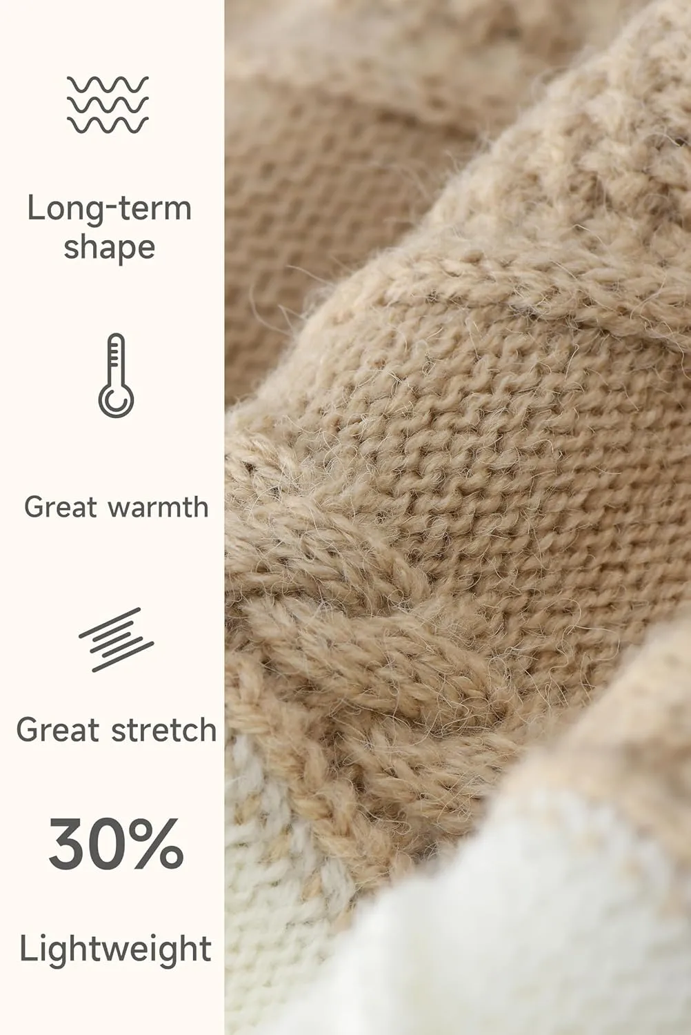 Women's Waffle Knit Sweater - Thermal Lantern Sleeve Pullover, Fall Winter Spring Layering Essential