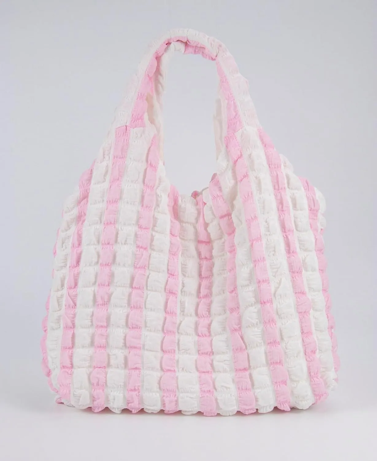 Women's Wave Cloud Canvas Tote Bag - Boho Lightweight Beach Bag for Everyday Casual Style