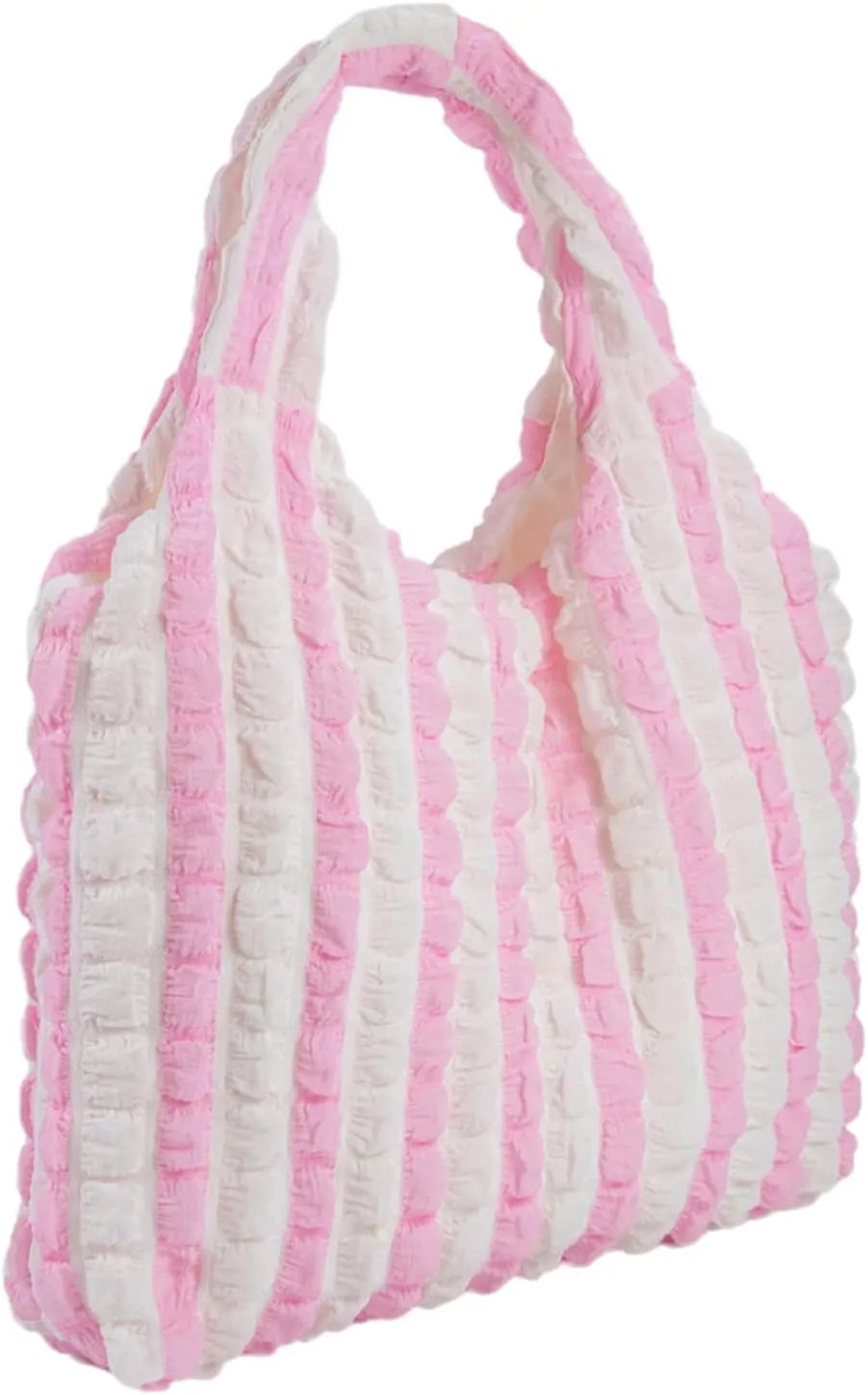 Women's Wave Cloud Canvas Tote Bag - Boho Lightweight Beach Bag for Everyday Casual Style