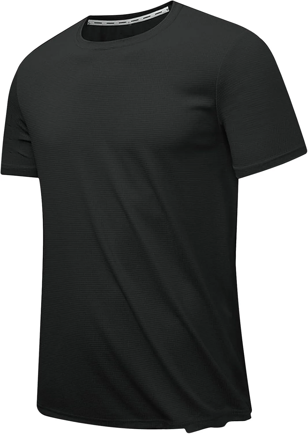 Workout Shirts for Men Oversized Gym Performance Short Sleeve Undershirts Running Fitness Quick Dry Athletic T-Shirts